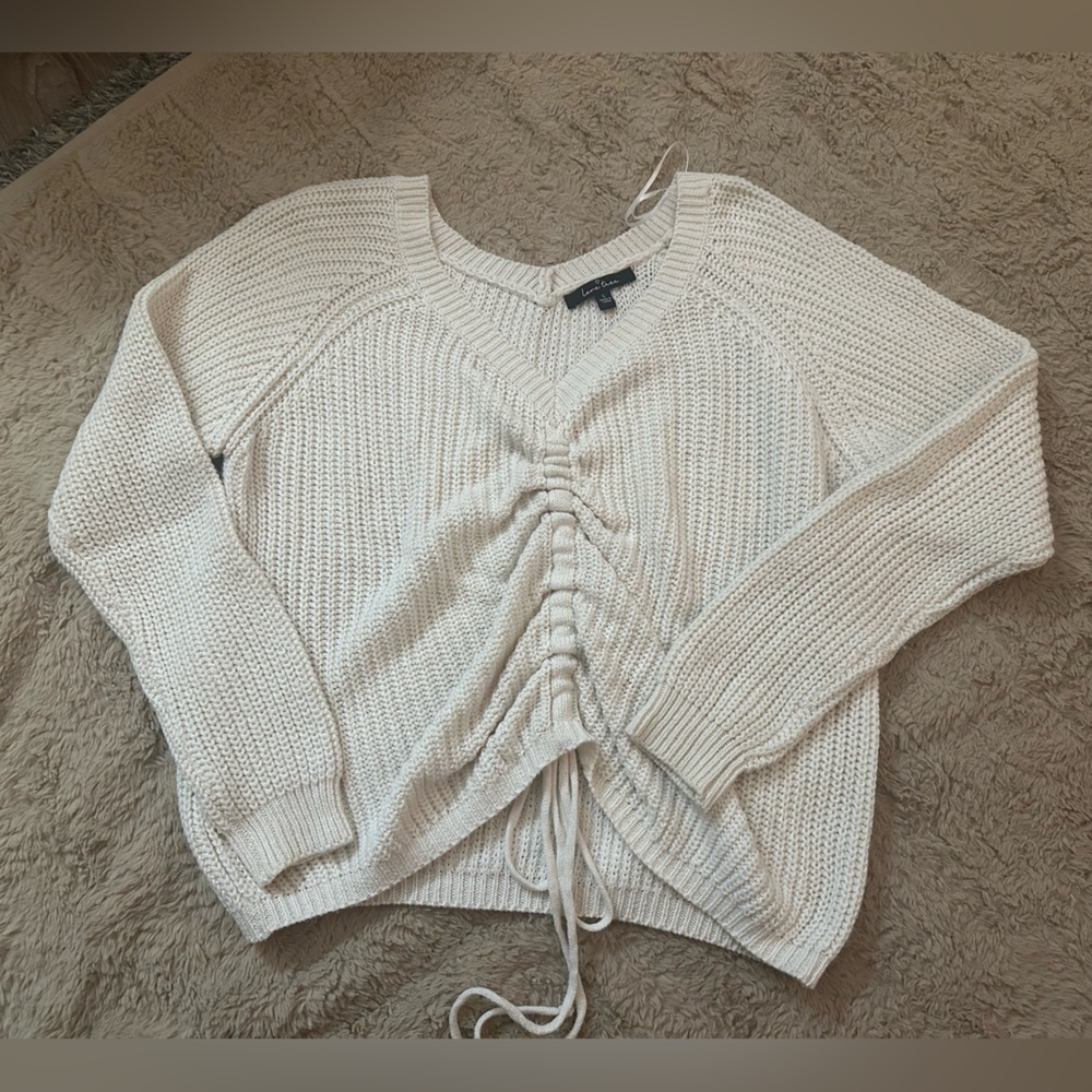 Love Tree white sweater